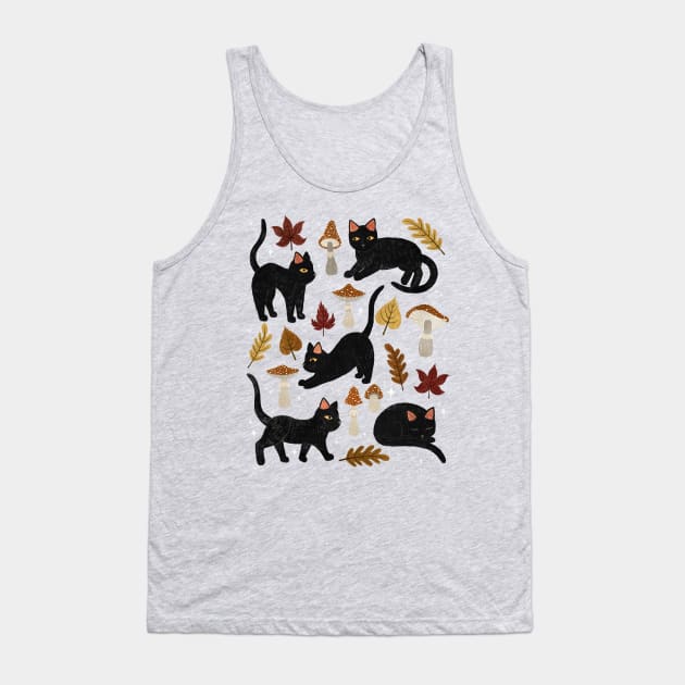 autumn cat magic Tank Top by annyamarttinen